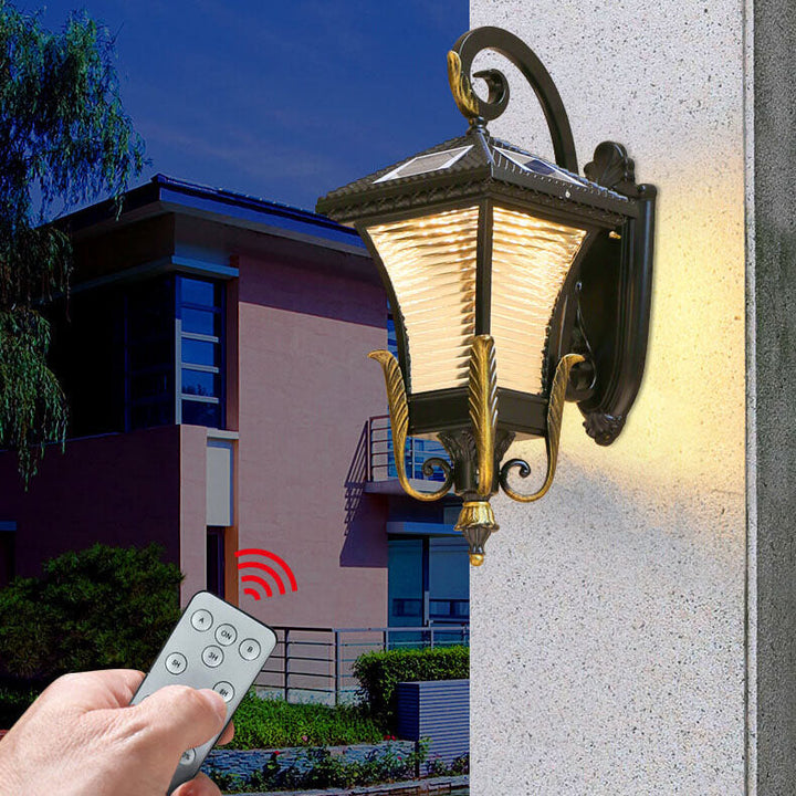 European-style Retro Aluminum Waterproof Outdoor 1-Light Wall Sconce Lamp | Stornfield