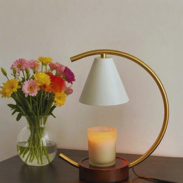 Moon Arc Wax Lamp | Stornfield
