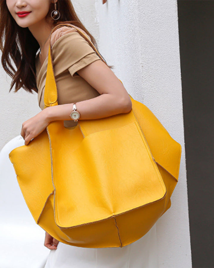 Stornfield | Sac en cuir chic et durable avec grande capacité - Élégant, sac à main pour femmes polyvalent