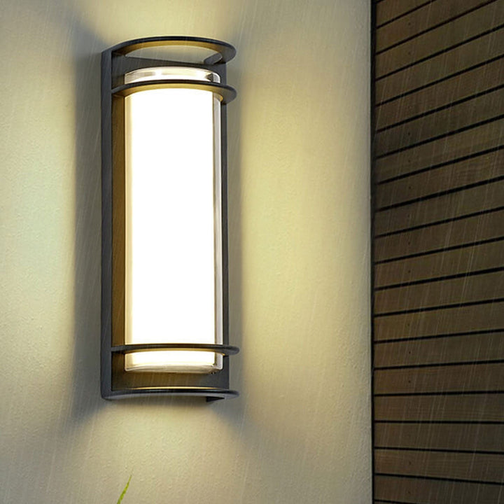 Modern Outdoor Column Waterproof LED Garden Wall Sconce Lamp | Stornfield