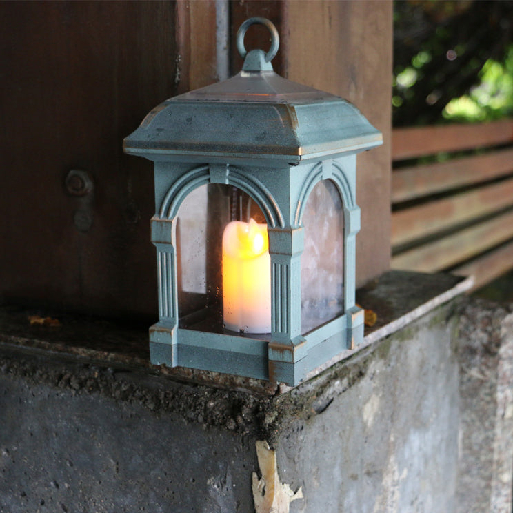 Traditional European Solar Waterproof House Cubic Plastic LED Landscape Lighting Outdoor Light For Garden | Stornfield