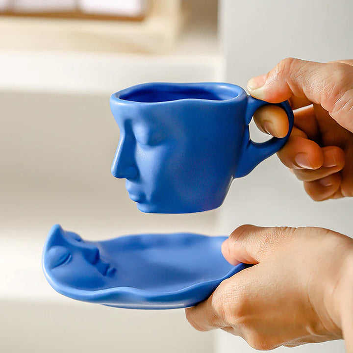 Stornfield | Kyssnades Face ceramic mug