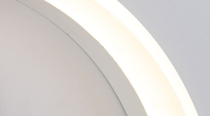 Stornfield | Lumoshelf LED Wall Sconce | Solid Wood with Shelf | Round Wall Light | Warm & White Light
