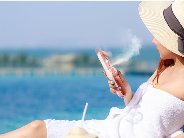 Misting Fan Portable, Handheld Personal Mister Fans | Stornfield