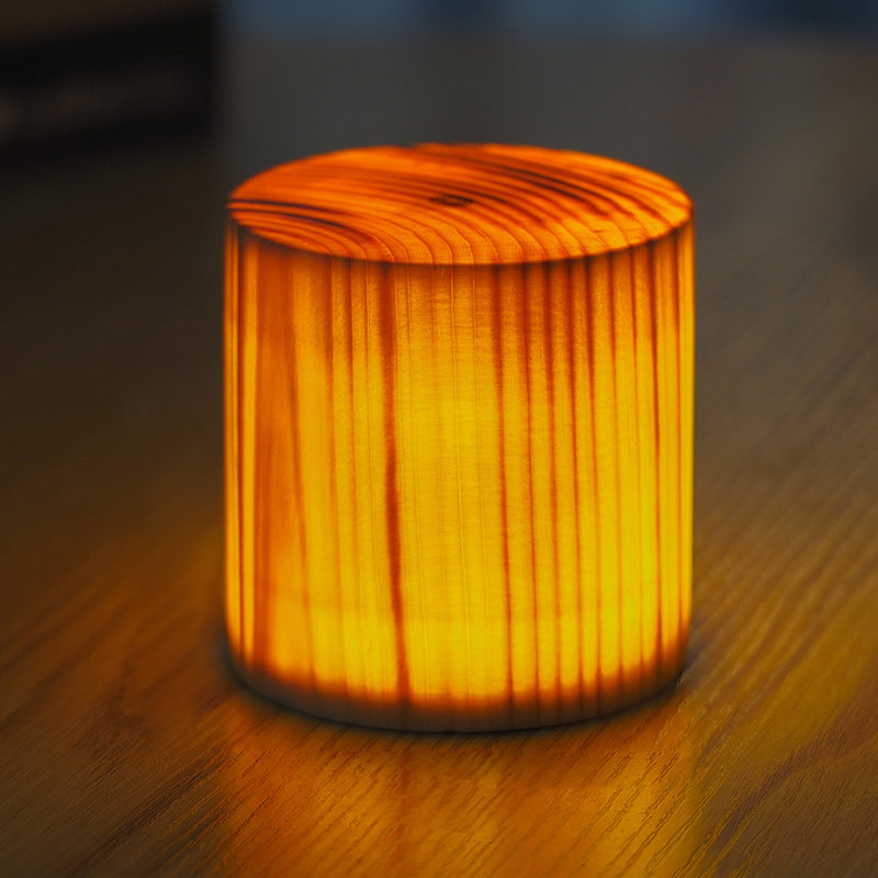 Stylish LED Table Lamp - WoodGlow | Stornfield