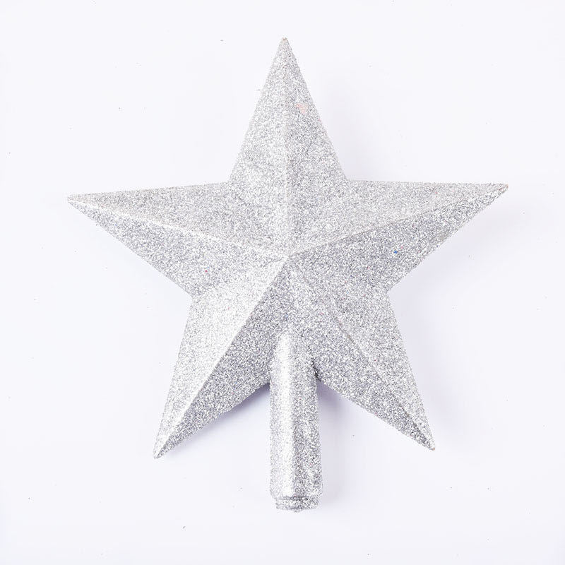 Decorative Christmas tree top star, various sizes