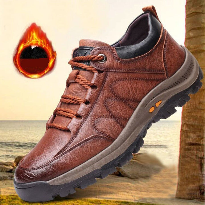 Stornfield | Men’s Orthopedic Leather Shoes | Supportive Comfort