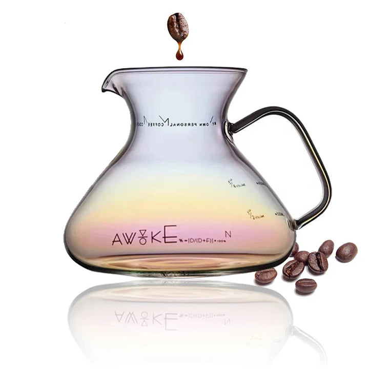 15 oz Glass Coffee Carafe with Filter, Heat Resistant | Stornfield