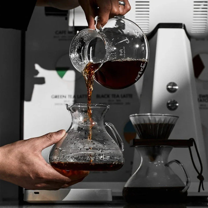 15 oz Glass Coffee Carafe with Filter, Heat Resistant | Stornfield