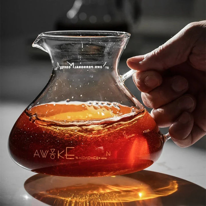 15 oz Glass Coffee Carafe with Filter, Heat Resistant | Stornfield