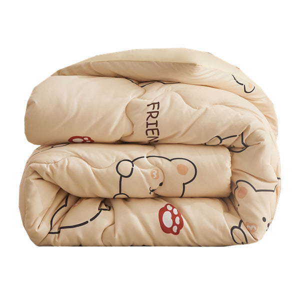 Synthetic fiber duvet, four seasons