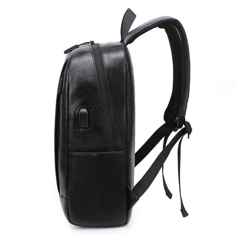 Stylish Leather Laptop Backpack Stornfield