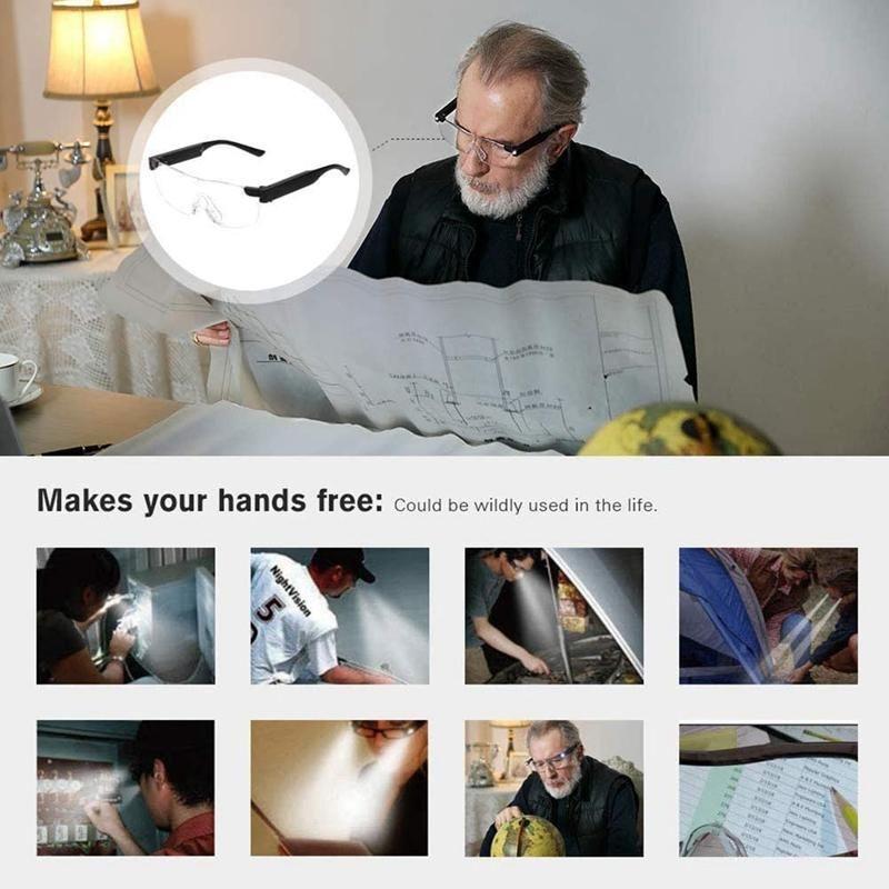Stornfield | Eyeglasses with LED Light Magnifying Glasses