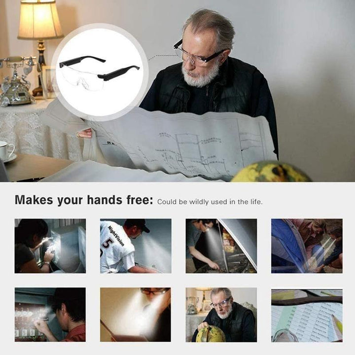 Stornfield | Eyeglasses with LED Light Magnifying Glasses