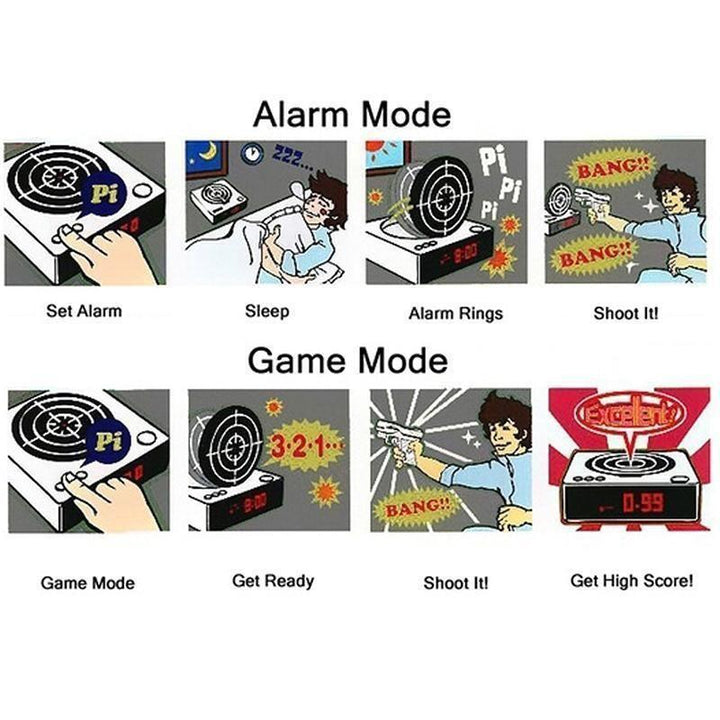 Stornfield | Gun Target Shoot Alarm Clock