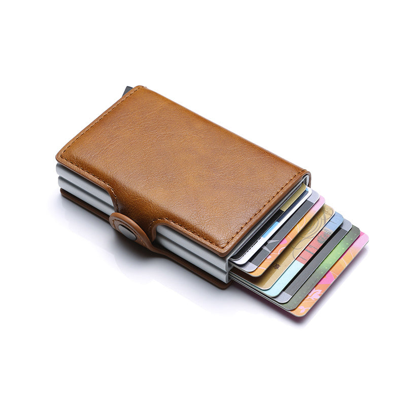 RFID leather wallet with money clip. | Stornfield