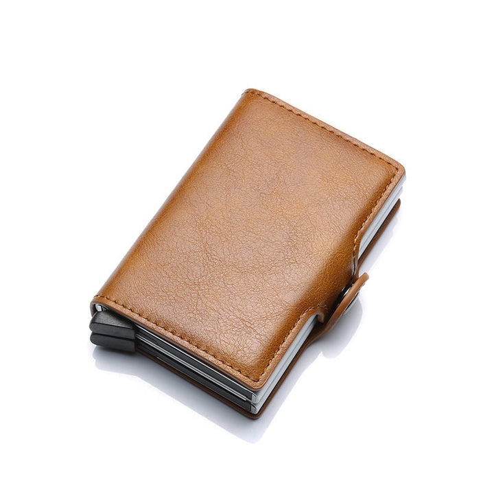 RFID leather wallet with money clip. | Stornfield