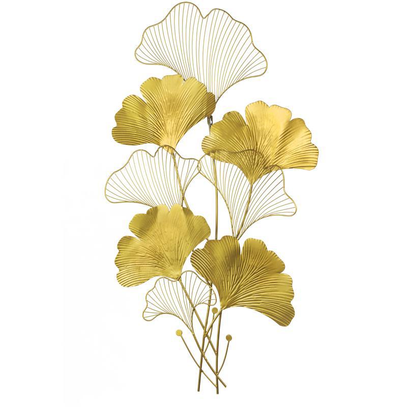 Elegant Ginkgo Leaf Wall Art Sculpture Stornfield 1789208481