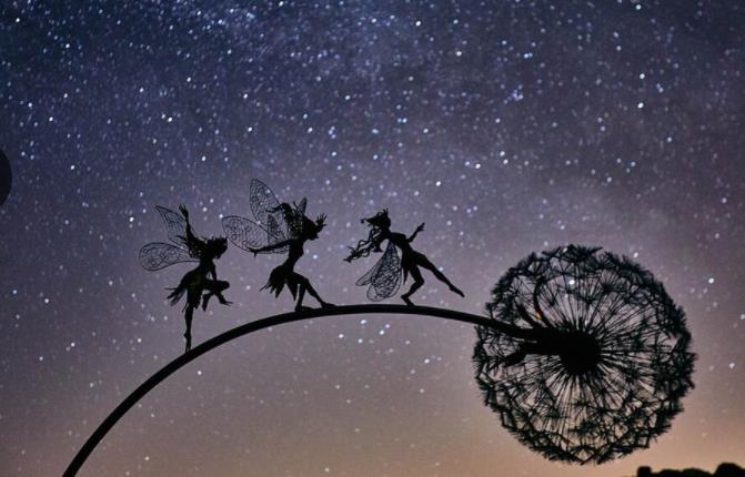 Stornfield | Sculptures Miniatures de Jardin Féérique Fées Mythiques de Jardin de Fleurs