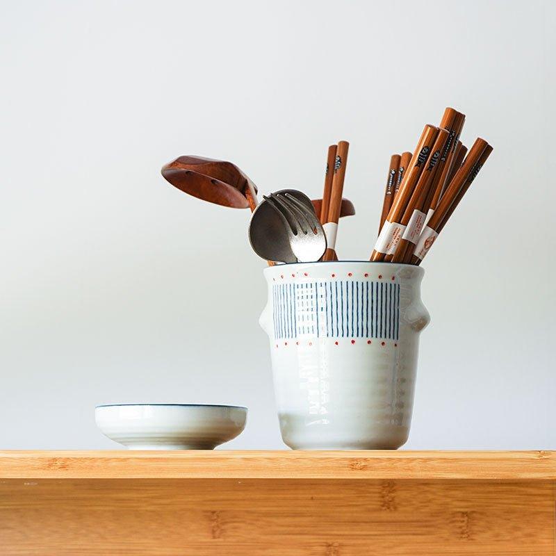 Japanese Handcrafted Ceramic Glazed Chopsticks Holders | Stornfield