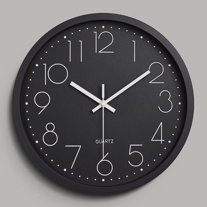 Stornfield | Simple 3D Design Silent Wall Clock 30 cm