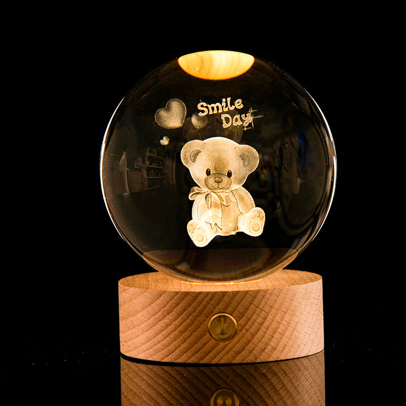 Galaxy Crystal Ball Lamp | Stornfield
