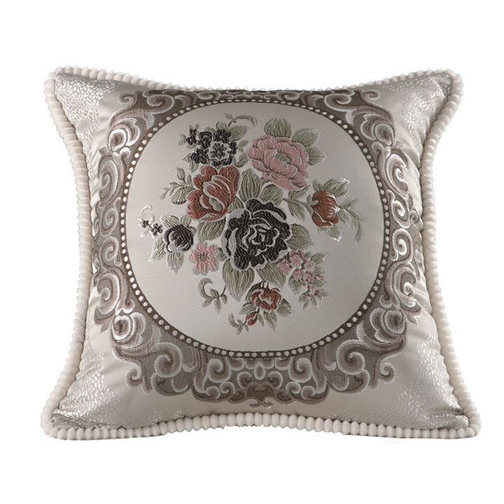 Decorative Floral Throw Cushion