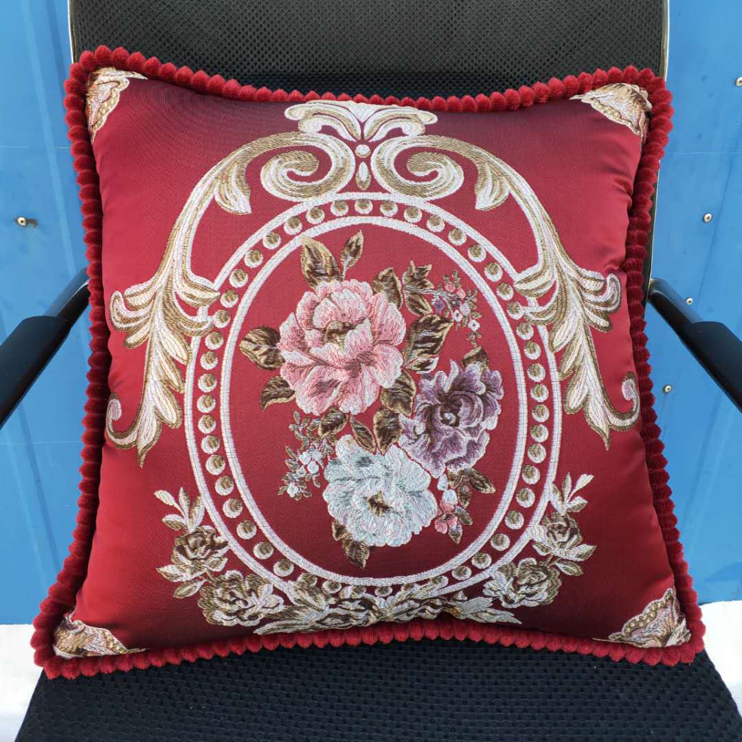 Decorative Floral Throw Cushion