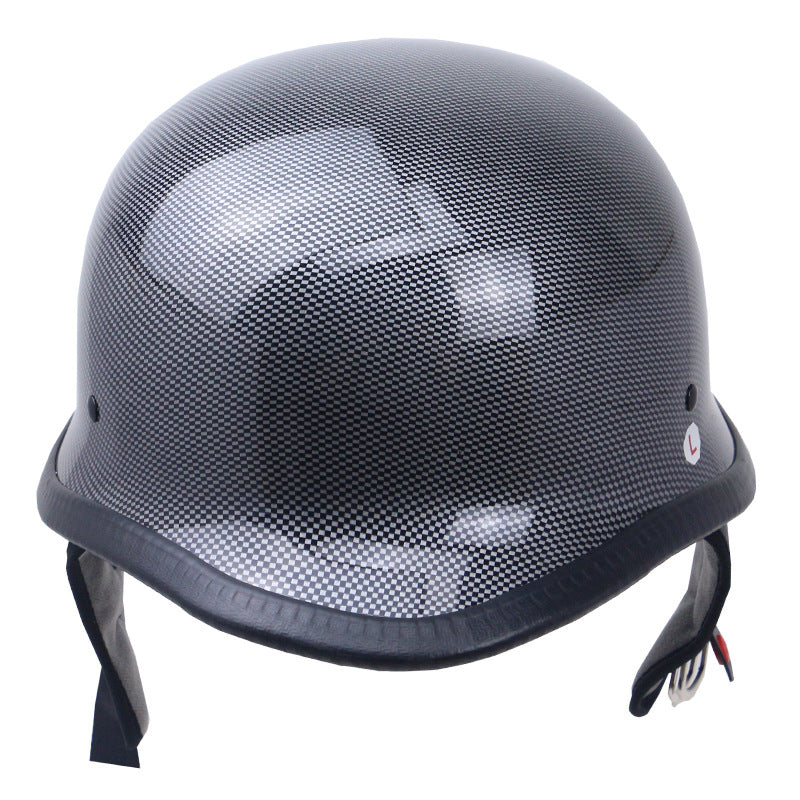 Vintage Carbon Fiber Motorcycle Helmet Stornfield