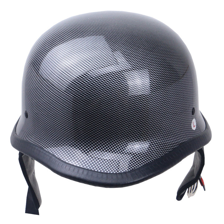 Vintage Carbon Fiber Motorcycle Helmet Stornfield