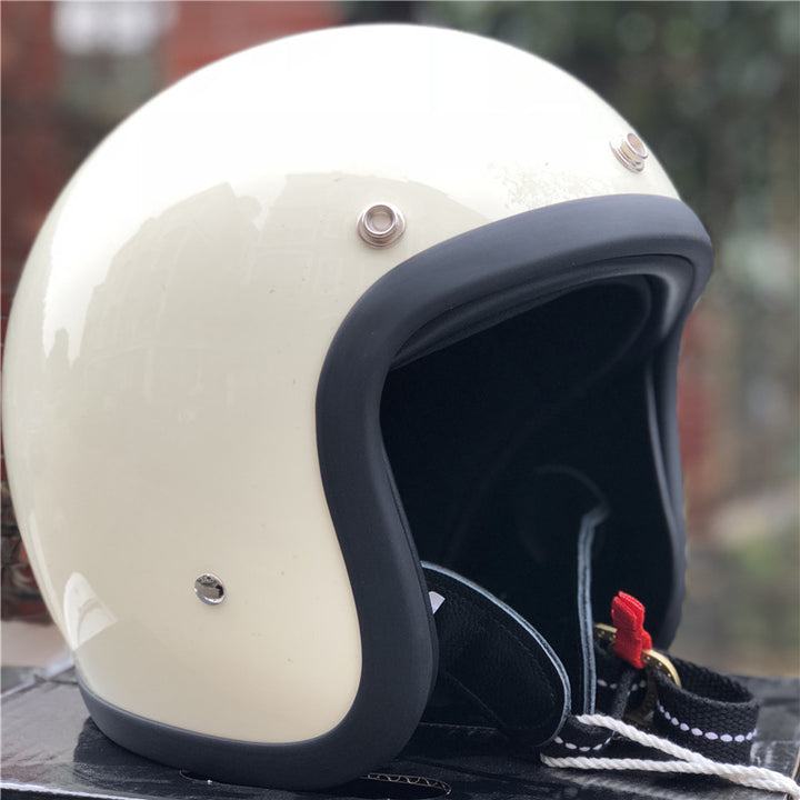 Classic Half-Shell Motorcycle Helmet Stornfield
