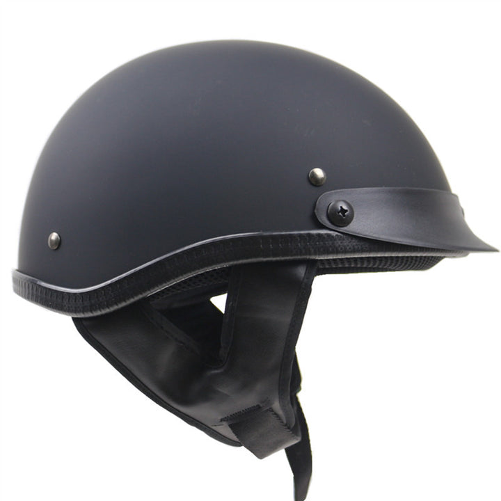 Classic Low-Profile Motorcycle Riding Helmet Stornfield