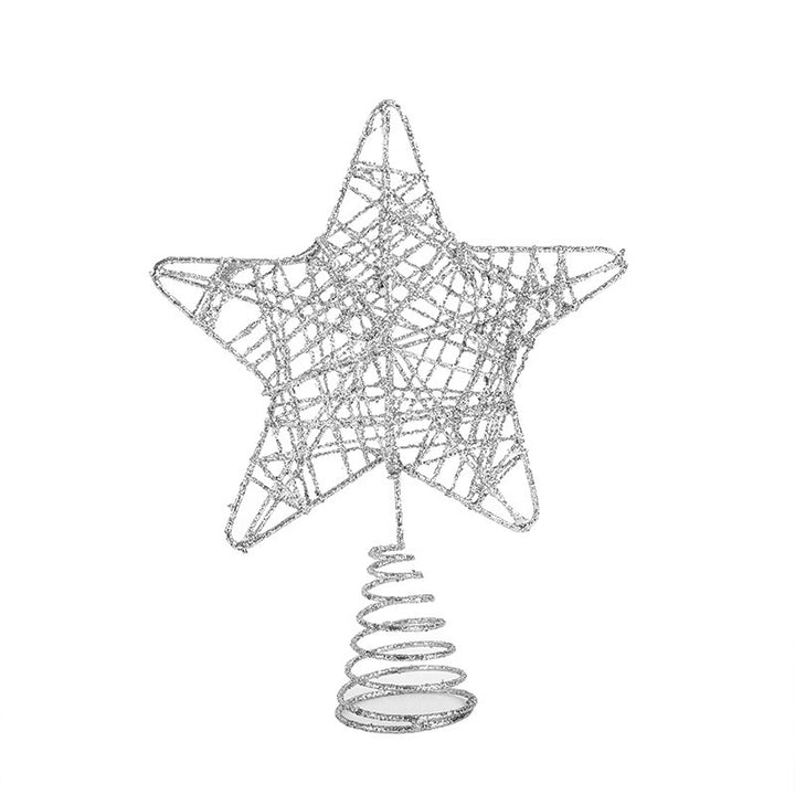 Christmas tree star made of iron art