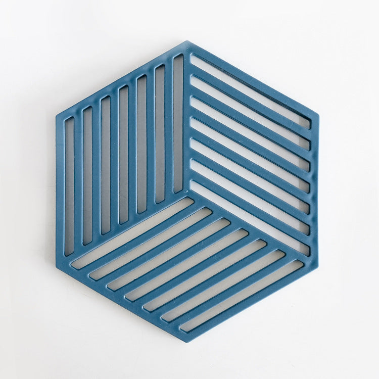 Unisex Silicone Coaster with Modern Geometric Design Stornfield