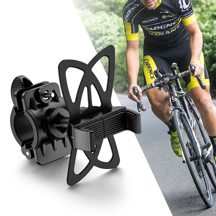 adjustable bicycle phone mount with universal handlebar clamp and 360° swivel Stornfield