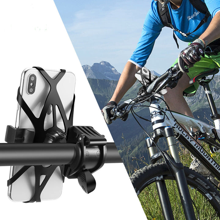 adjustable bicycle phone mount with universal handlebar clamp and 360° swivel Stornfield