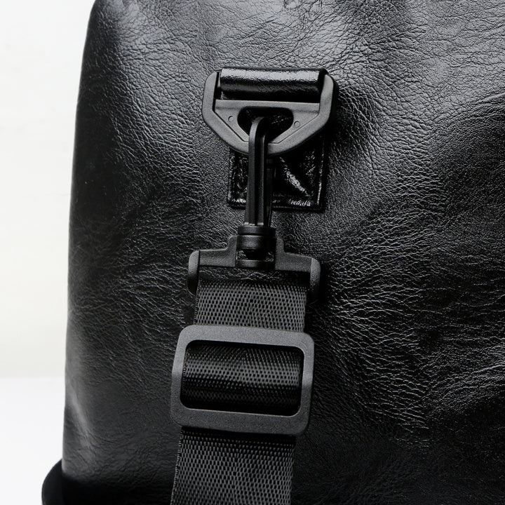 Stylish Leather Travel Duffel Bag Stornfield