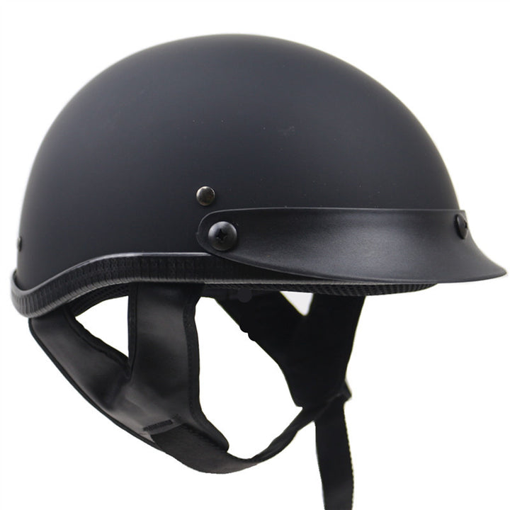 Classic Low-Profile Motorcycle Riding Helmet Stornfield