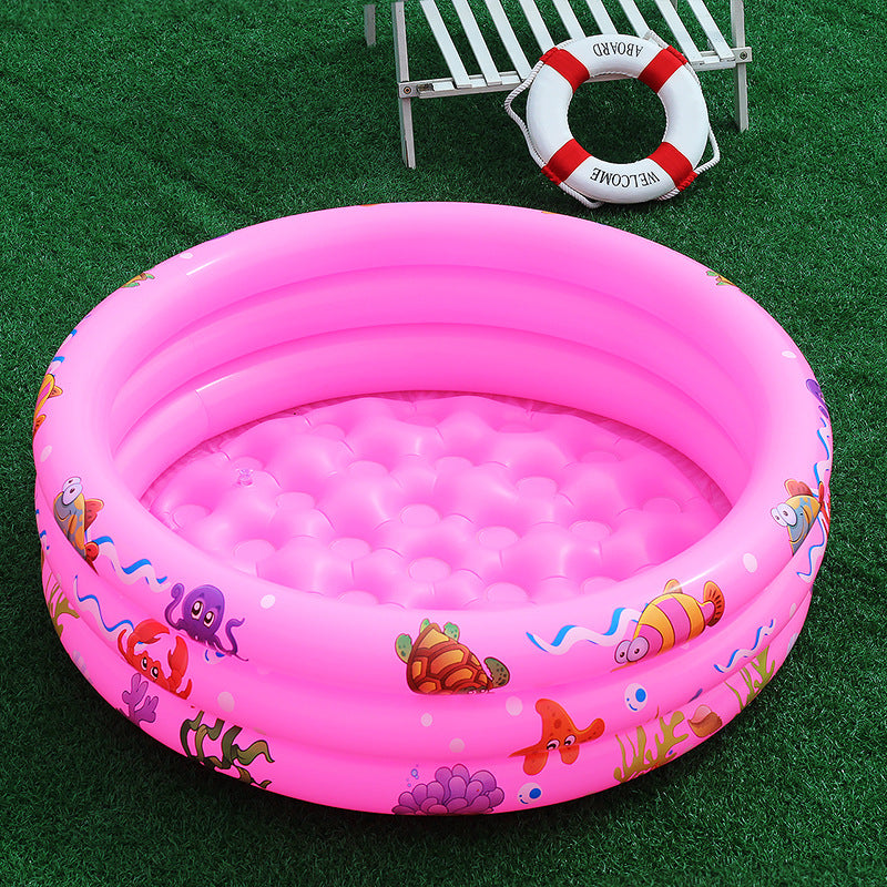 Women Inflatable Kiddie Pool with Maritime Design Stornfield