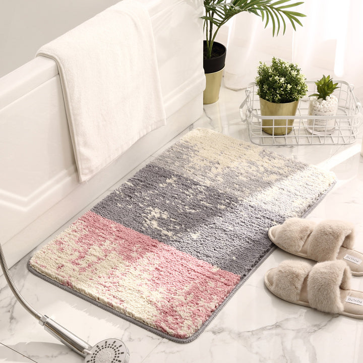 Plush Bathroom Mat