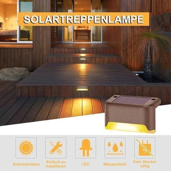 Stornfield | Solar-powered deck lighting for outdoor use