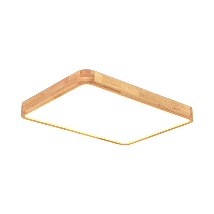 Modern Wooden Ceiling Light Fixture