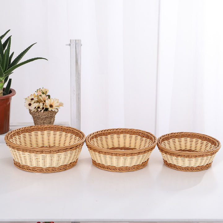 Unisex storage baskets made of woven material Stornfield