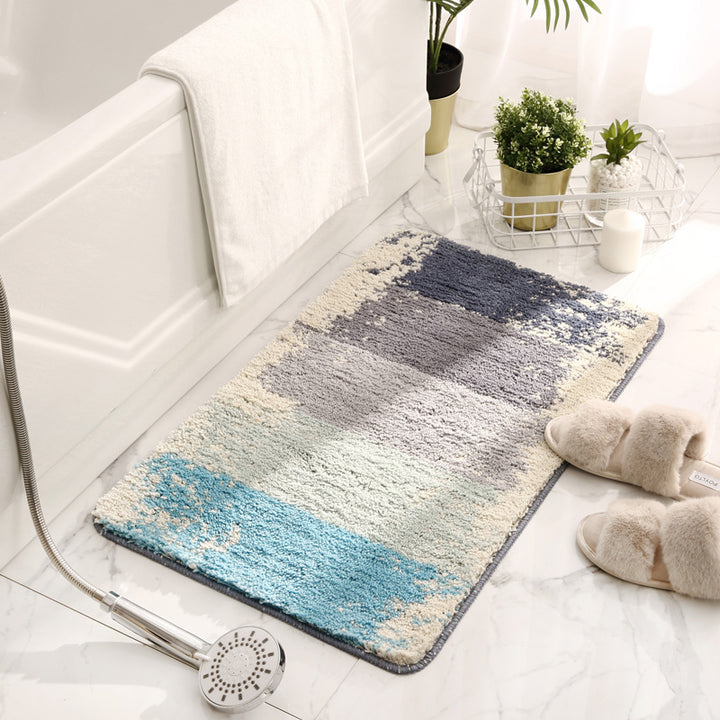Plush Bathroom Mat