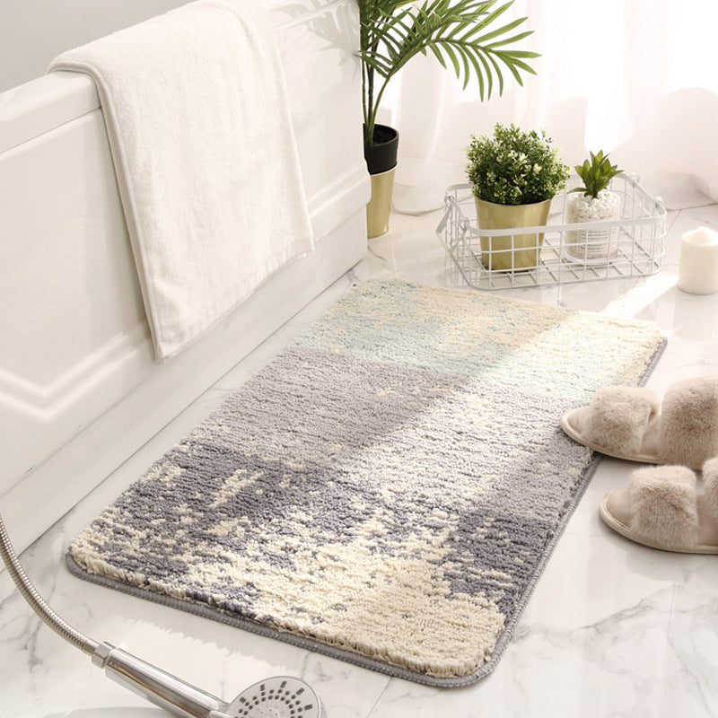 Plush Bathroom Mat