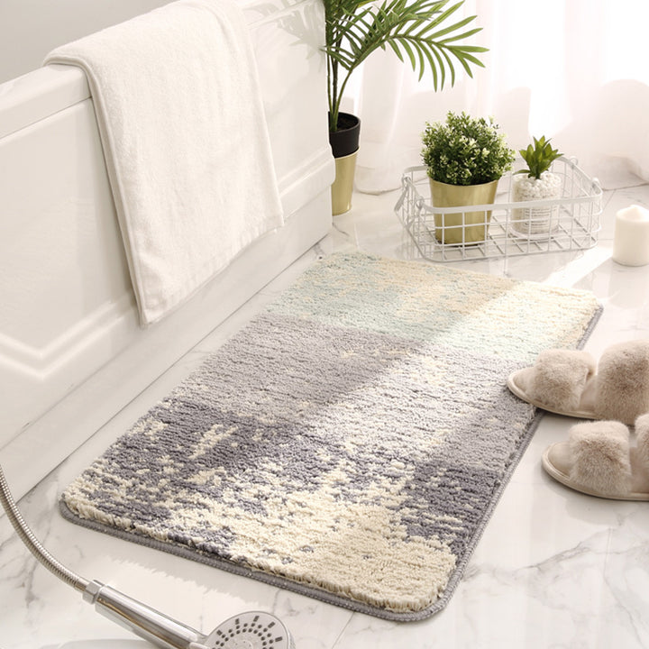 Plush Bathroom Mat