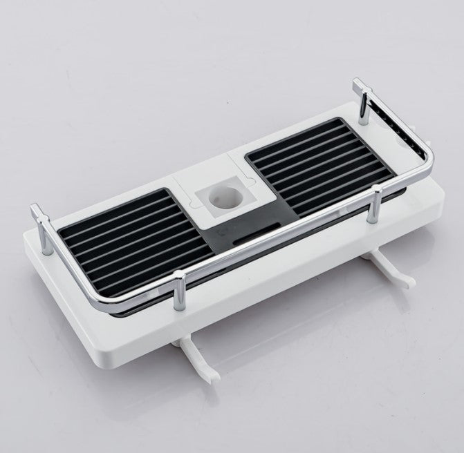 Stornfield | Shower Caddy Shelf, No-Drill Shower Organizer Storage Basket
