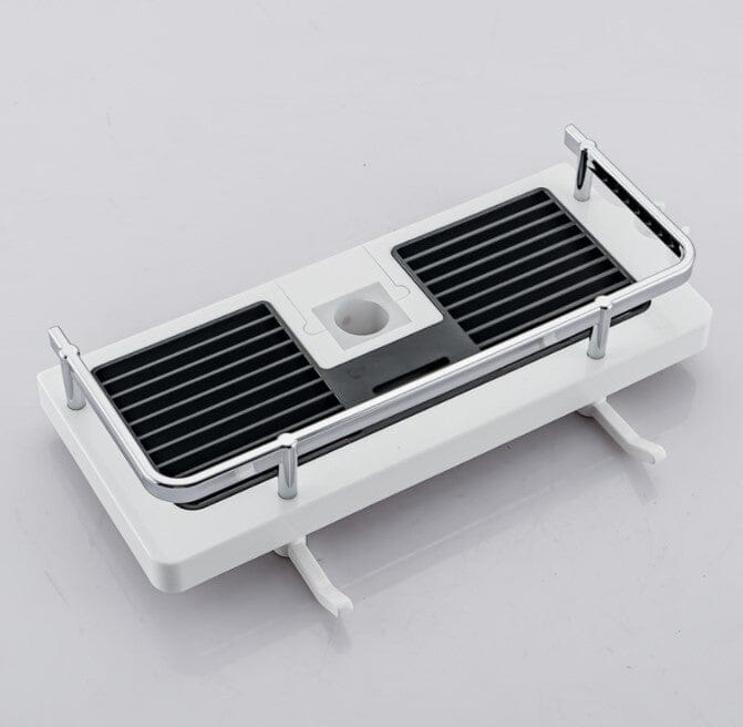 Bathroom Pole Shower Storage Rack Holder | Stornfield