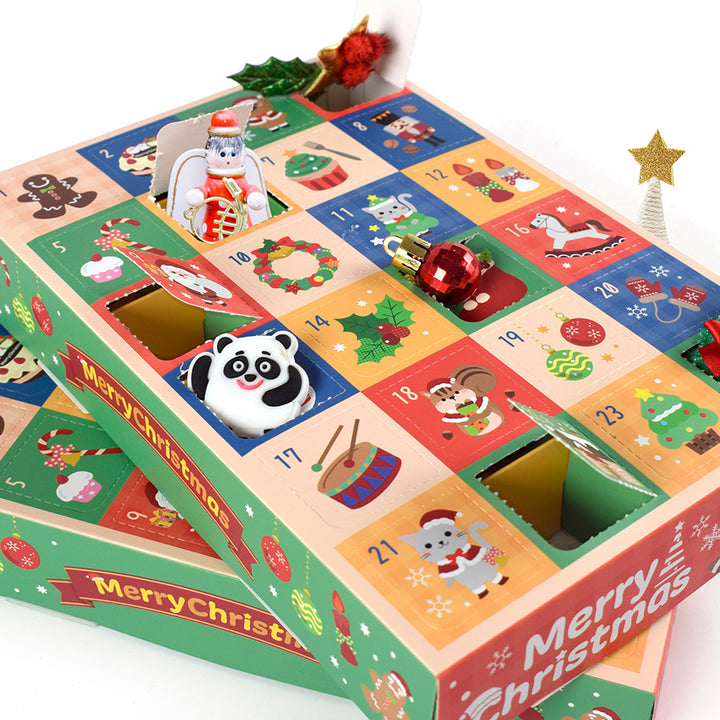 DIY Advent Calendar Box with 24 Compartments for Surprises