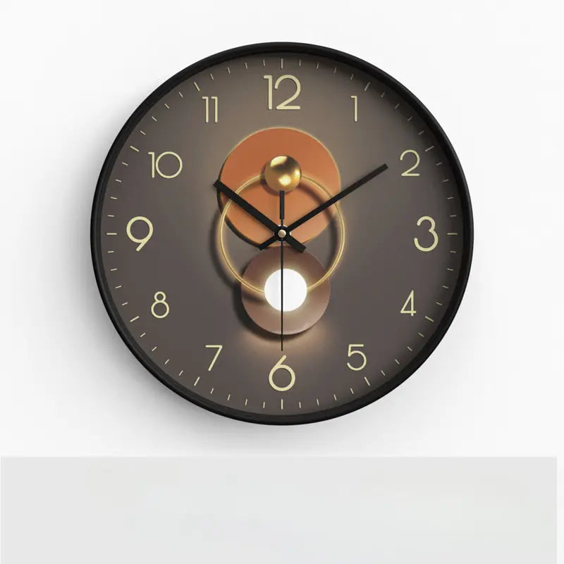 Stylish Modern Wall Clock - Compact 20x20 cm Clock for Living Room and Bedroom, AvailaStornfielde in 6 Styles | Stornfield